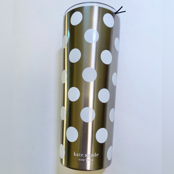 kate spade Accessories - Kate Spade Dot Stainless Steel Travel Mug Tumbler